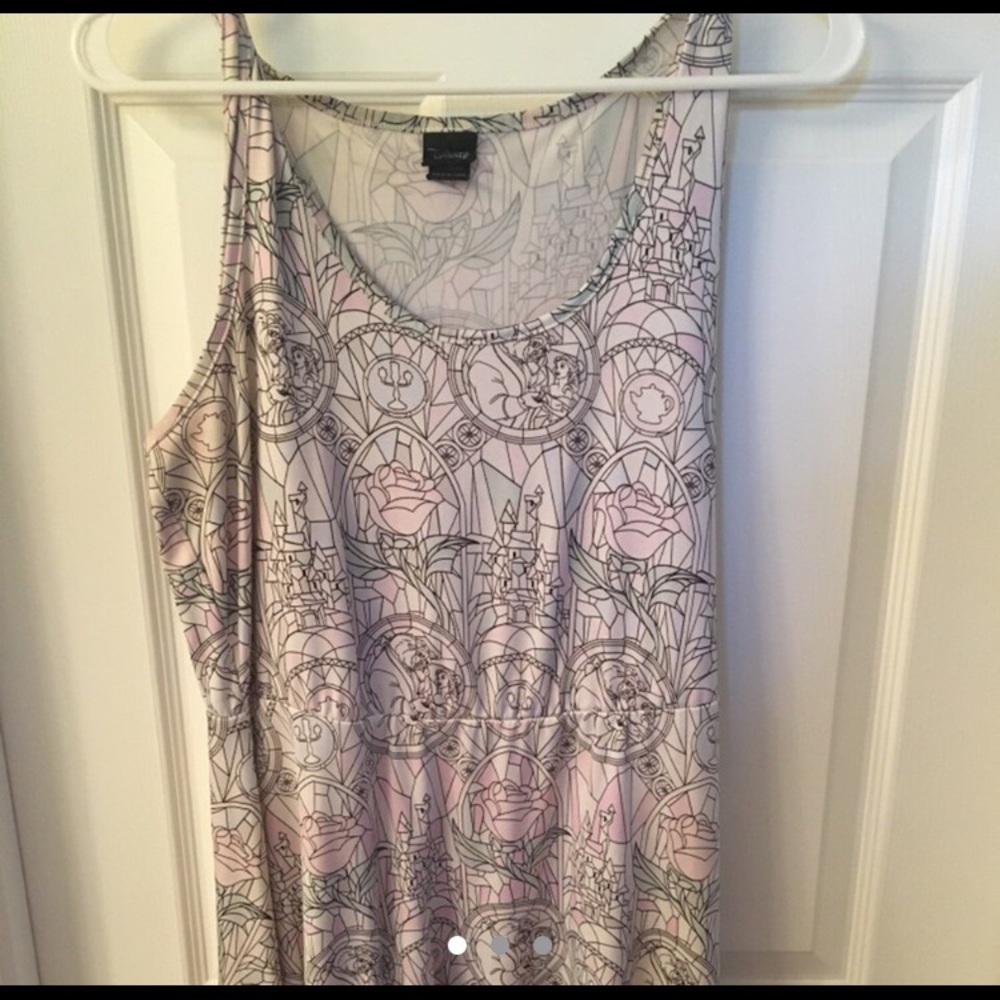 Beauty and the beast Disney skater dress